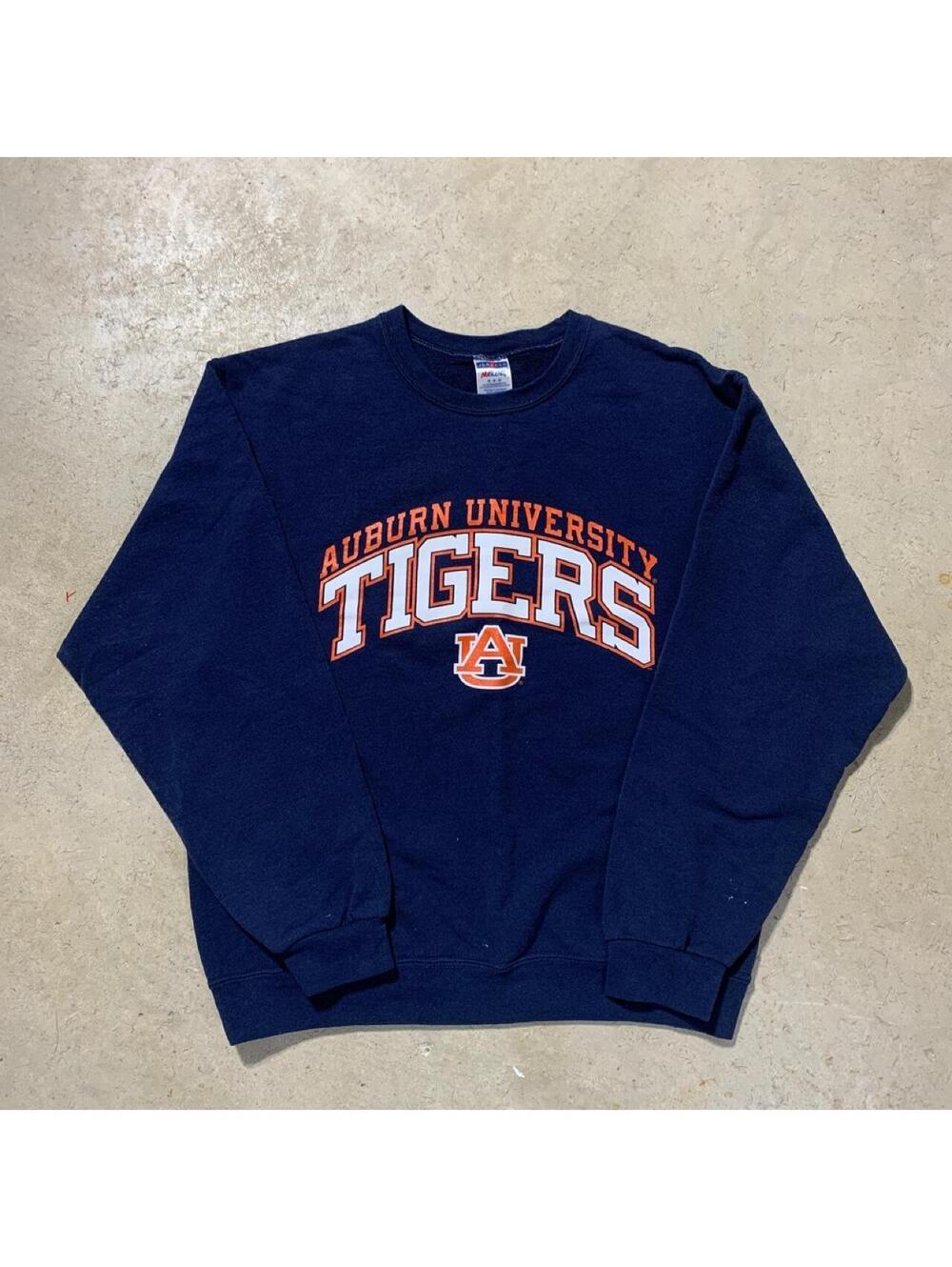Vintage Y2K Auburn Tigers Jerzees Crewneck Sweatshirt Mens M NCAA